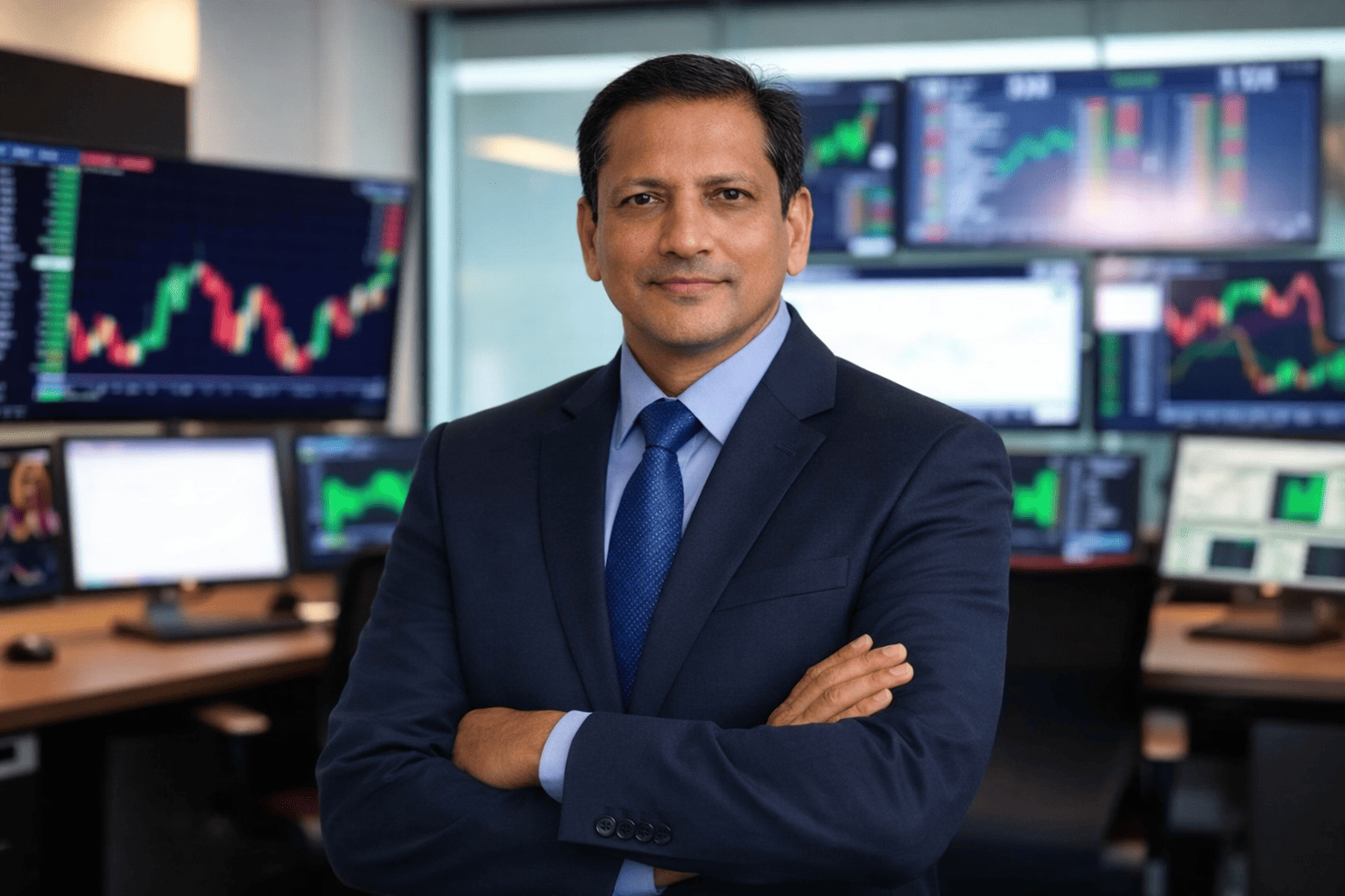 Share Trading Consultant Portrait